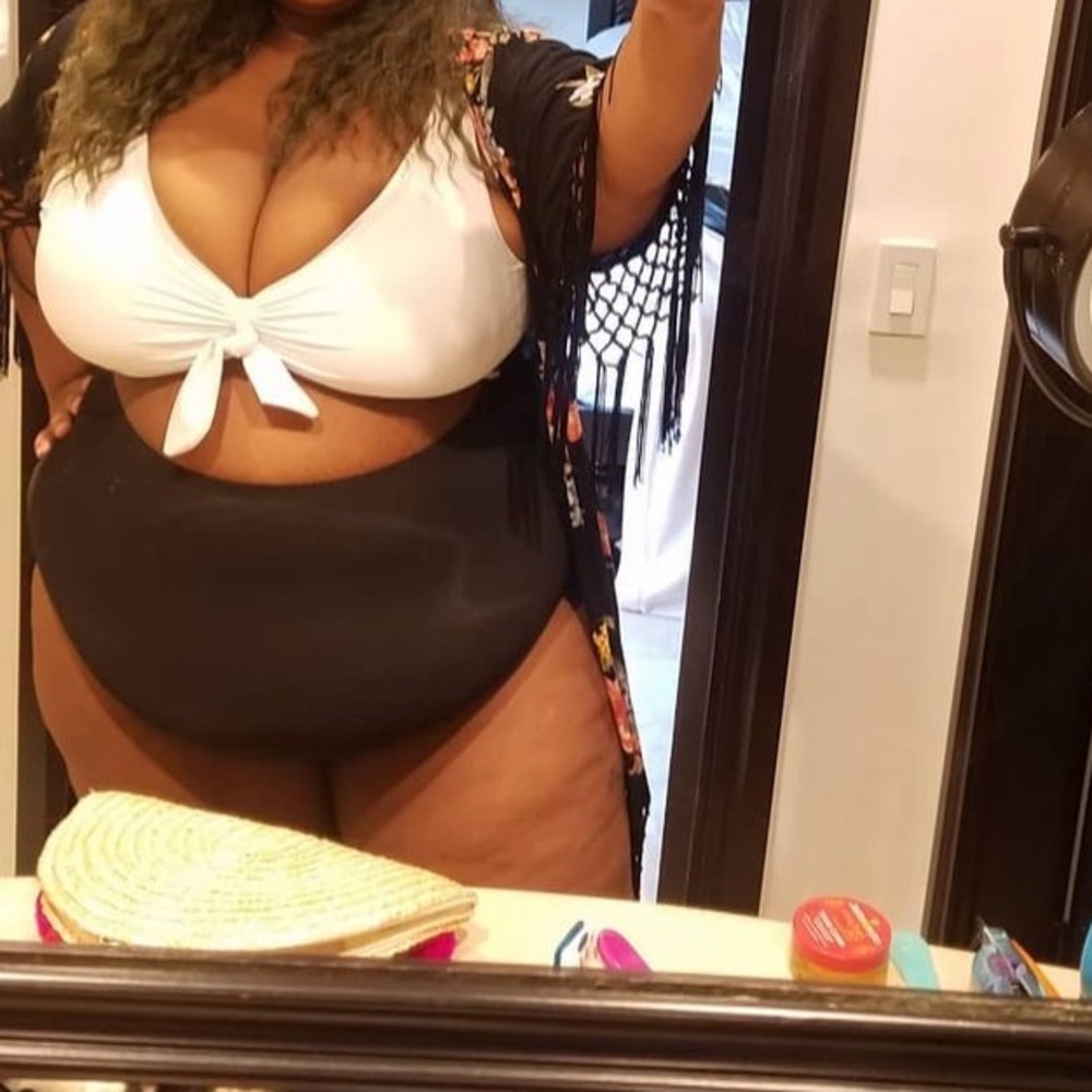 Eloquii Cutout One Piece Swimsuit